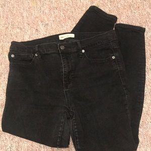 Gap True Skinny Black Jeans